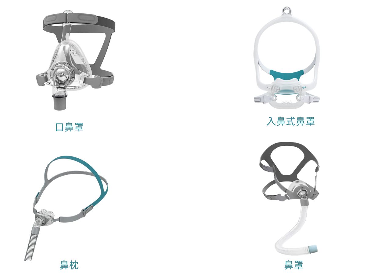 P2鼻垫面罩 正面